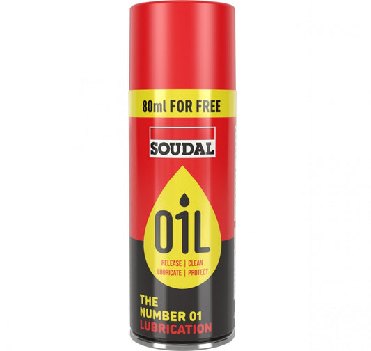 Spray Lubrificante Soudal OIL 400ml