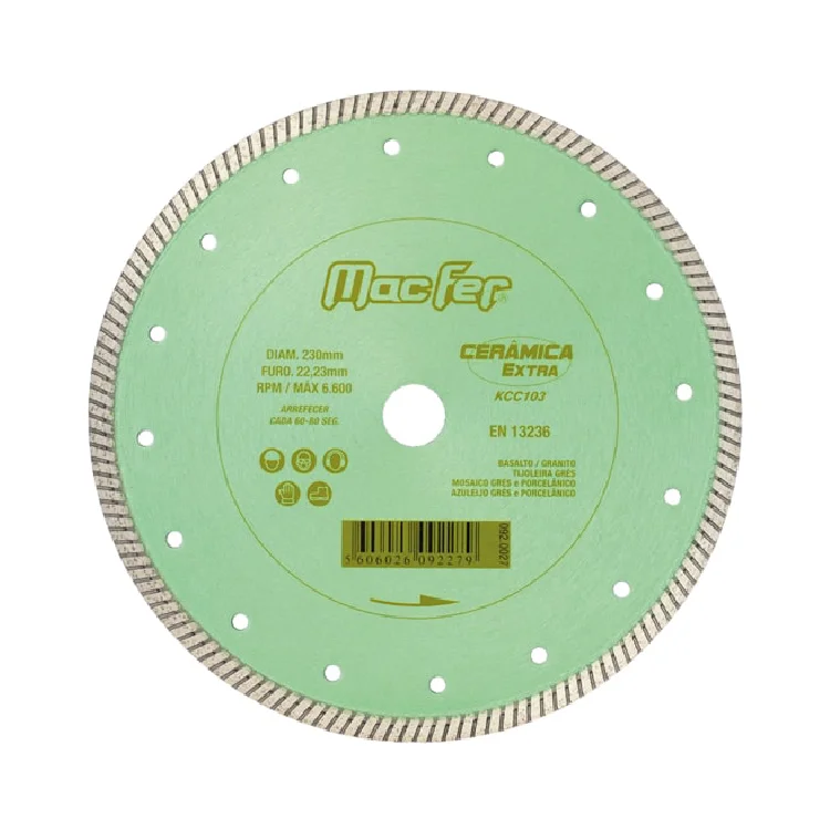 Disco Diamantado Porcelana Extra Fino Macfer KCC 103