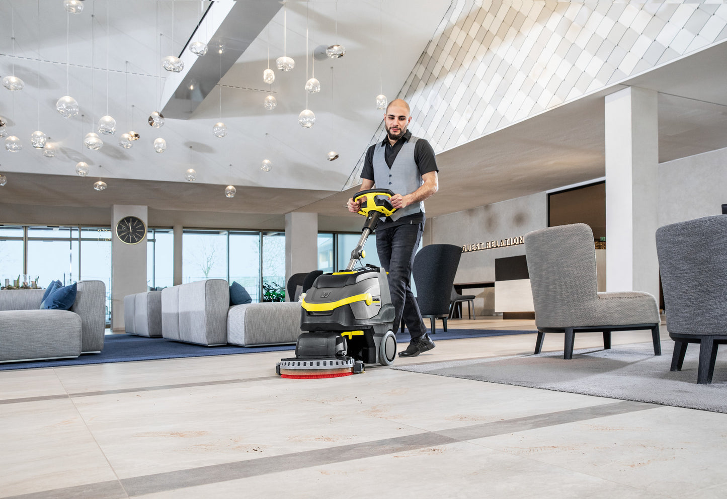 KARCHER BD 38/12 C BP Pack Li Compact Washer Brush