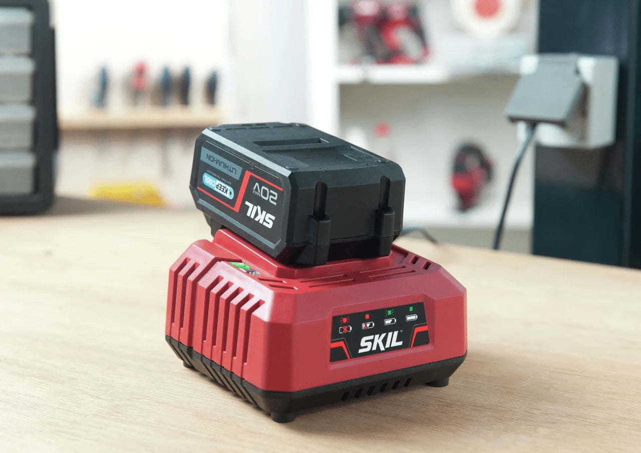 Bateria e Carregador SKIL 20V Max 2,5 Ah - KeepCool