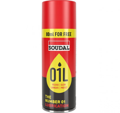 Spray Lubrificante Soudal OIL 400ml