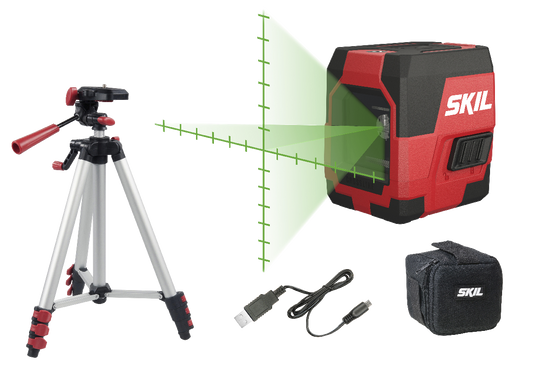 SKIL 1911 DA – Nível Laser de Linha Cruzada (Cross Line Laser)