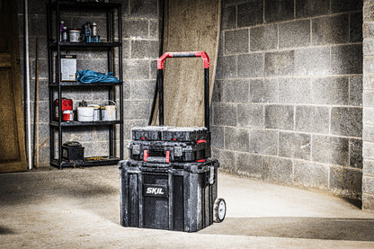 Sistema de Armazenamento Modular com Trolley SKIL