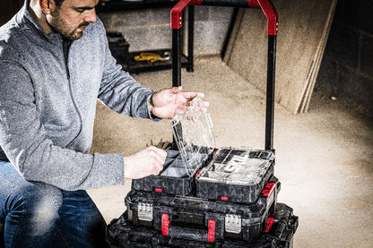 Sistema de Armazenamento Modular com Trolley SKIL