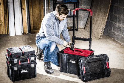 Sistema de Armazenamento Modular com Trolley SKIL