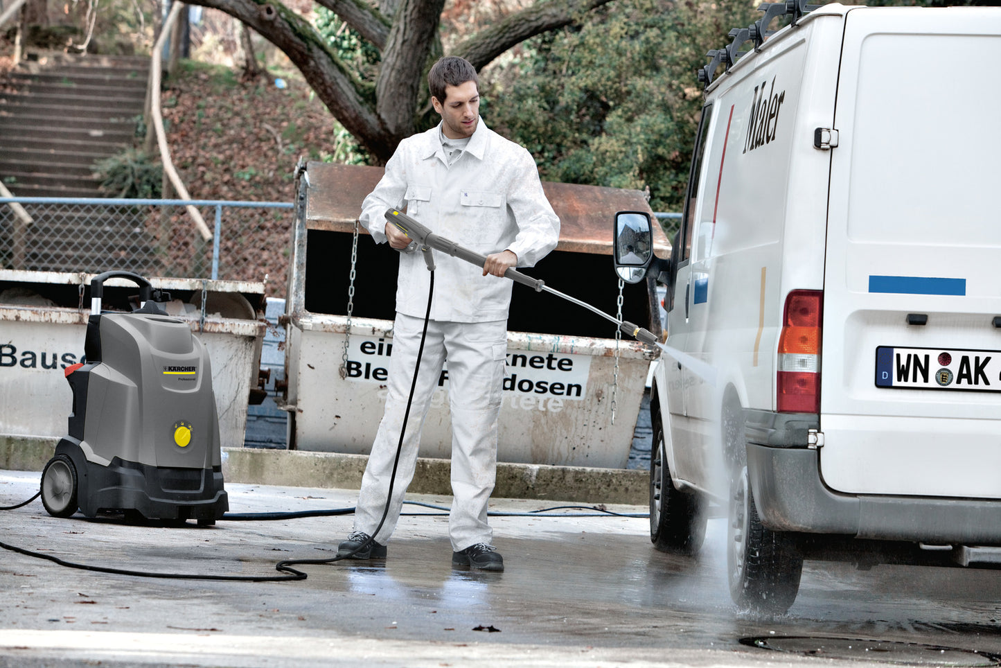 KARCHER HDS 5/15 U - Hot Water High Pressure Washer, Upright Class