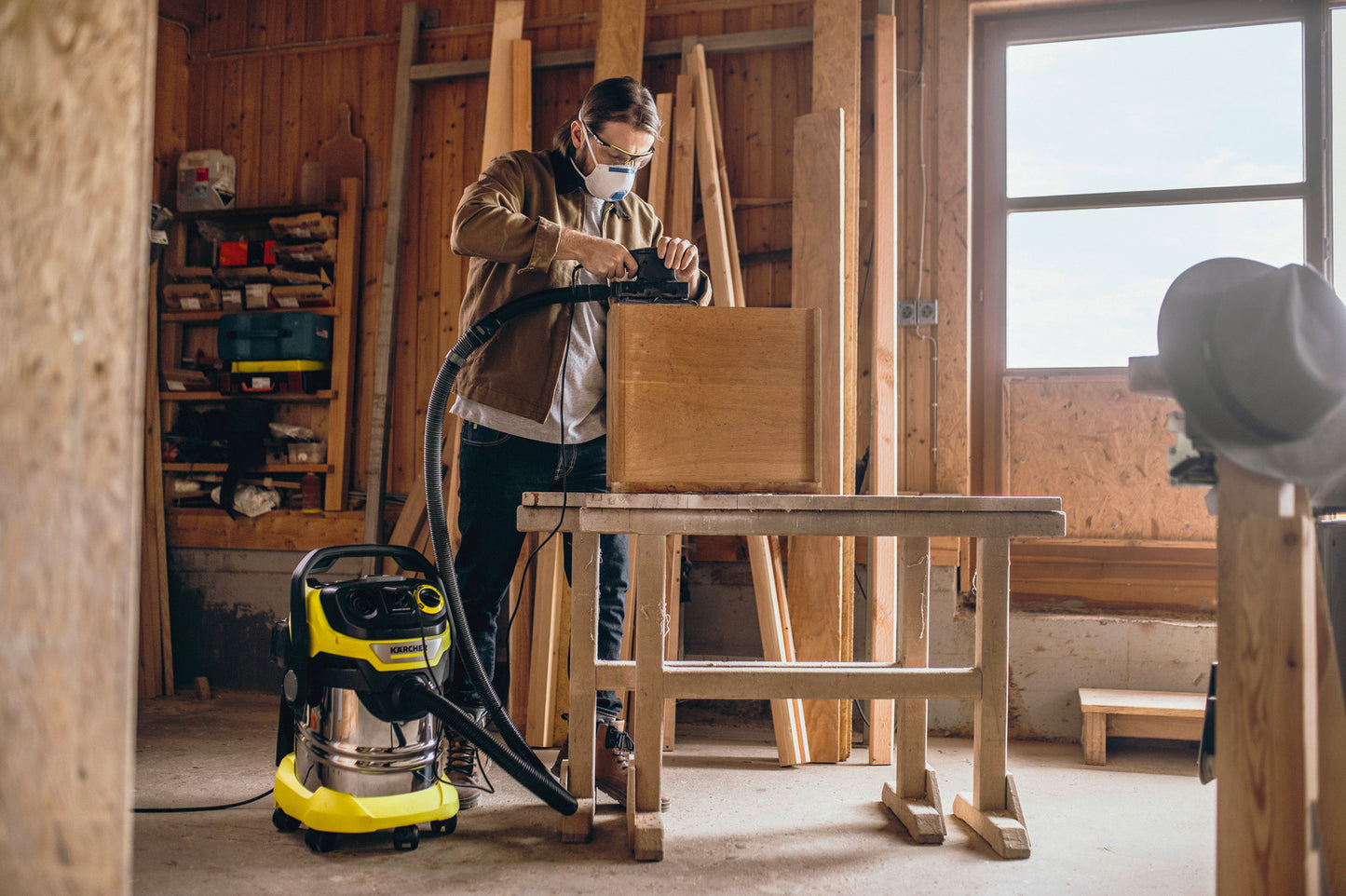 KARCHER WD 5 PS V-25/5/22 Wet and Dry Vacuum Cleaner