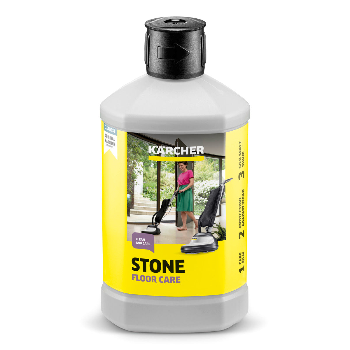 Floor Care for Matte Stone/Linoleum/PVC RM 532 1L KARCHER