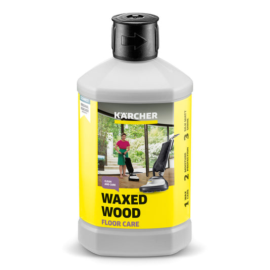 Floor Care for Waxed Parquet, Parquet with Oil or Wax Finish - RM 530 1L KARCHER